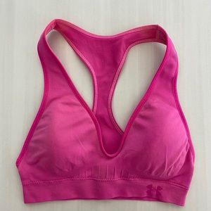 Under Armour pink sports bra